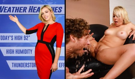 Днем трахается на студии центрального телевидения,а по вечерам с режиссером