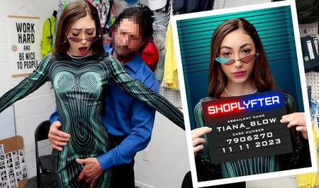 Томми Ганн в охране недавно, потому действует с воровками своими методами