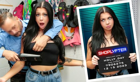 Украла кроссовки и сможет с ними уйти домой, если сделает охраннику то что он просит