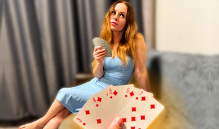 Игра в карты с пасынком на желание